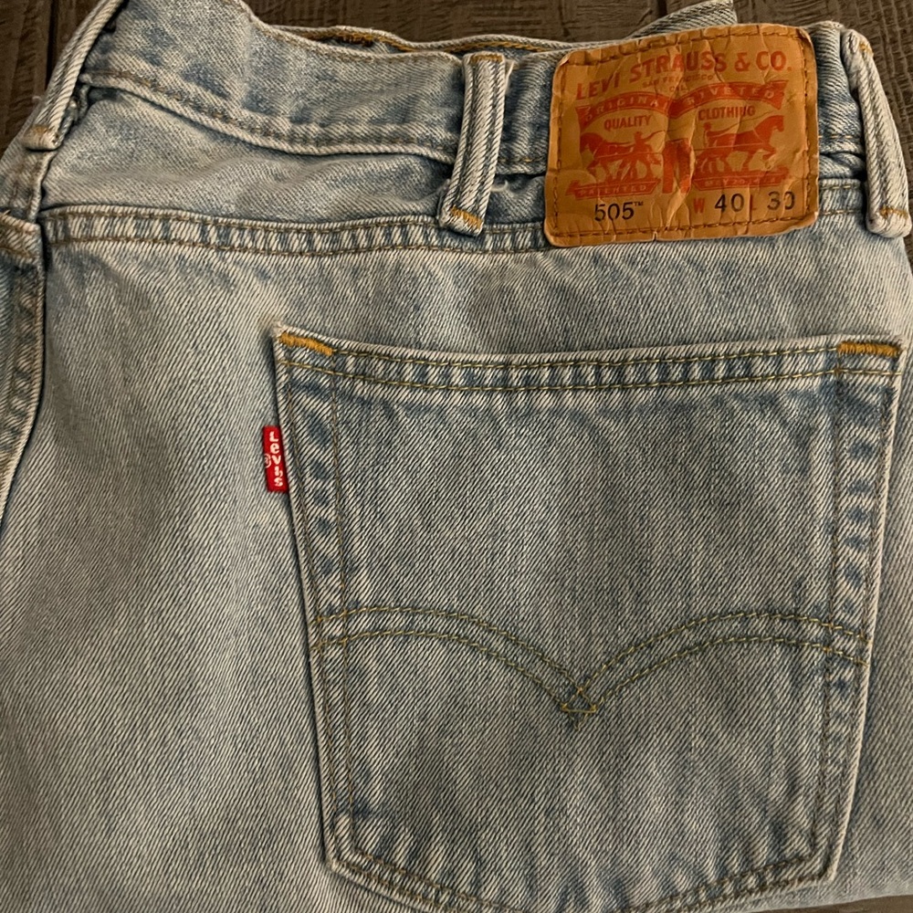 505 Levi Jeans 40x30